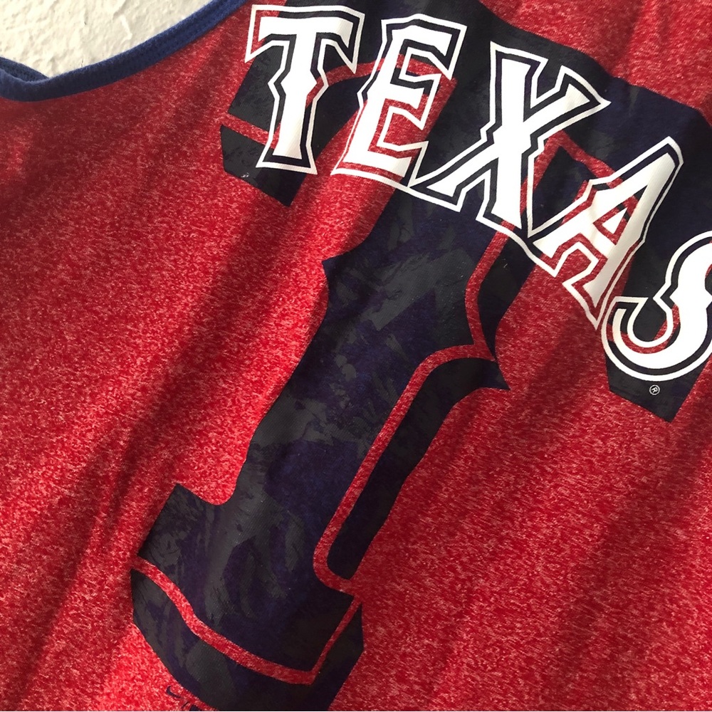 Texas Rangers Sleeveless Tank, Nike Tees Racerback Top - Small - Picture 6 of 6
